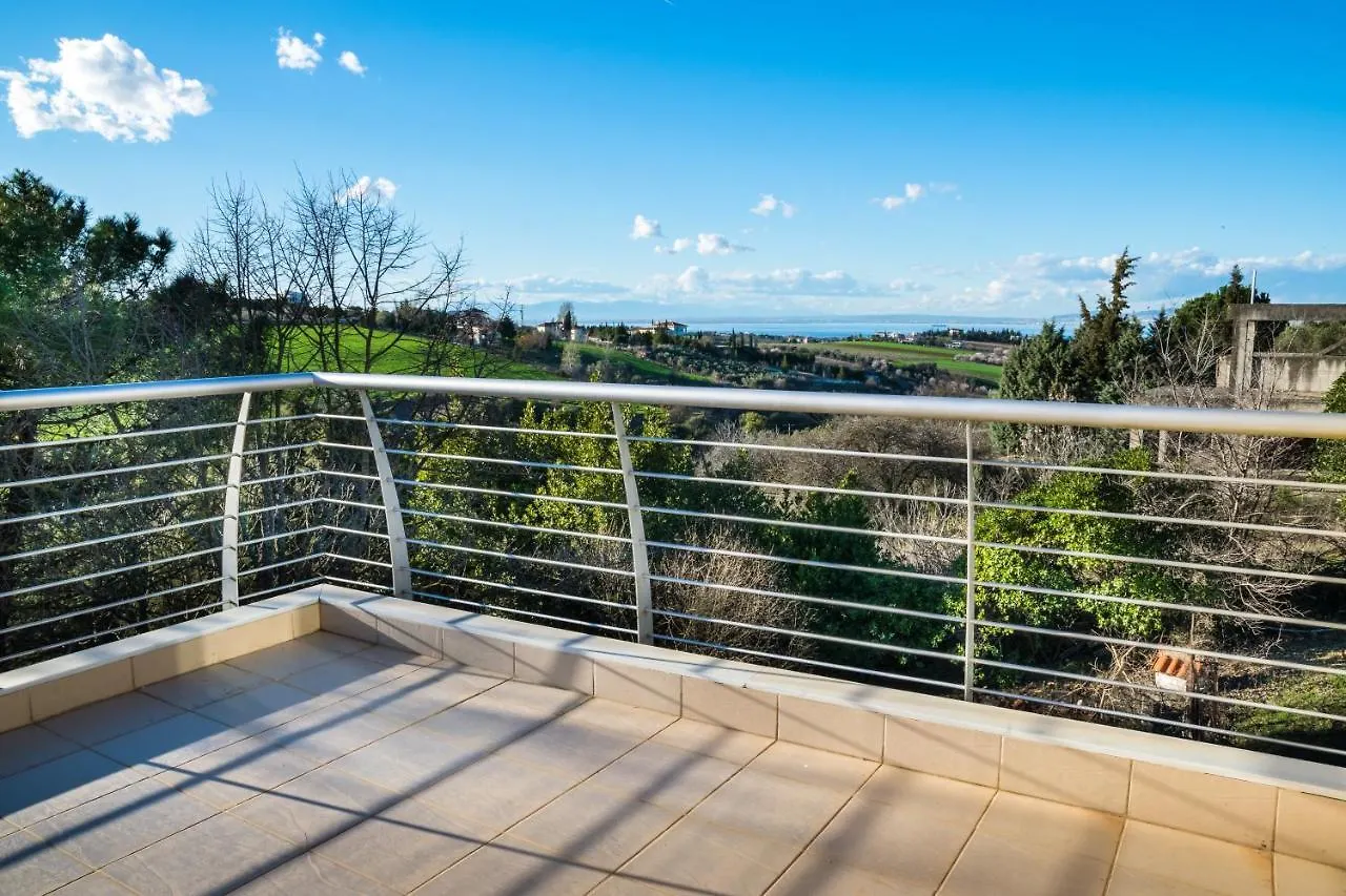 Luxury Villa With Great Views Near Thessaloniki Airport